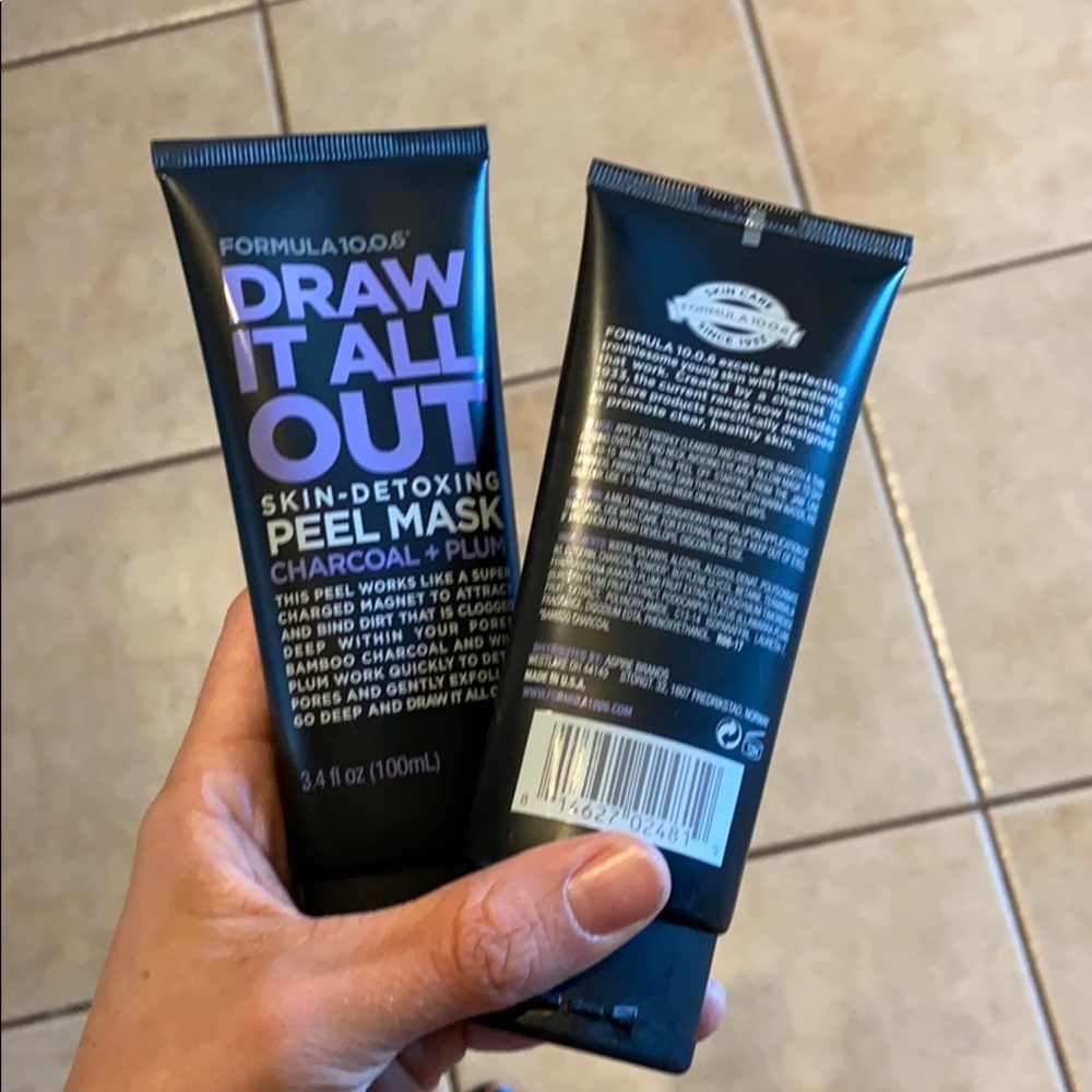 Charcoal mask